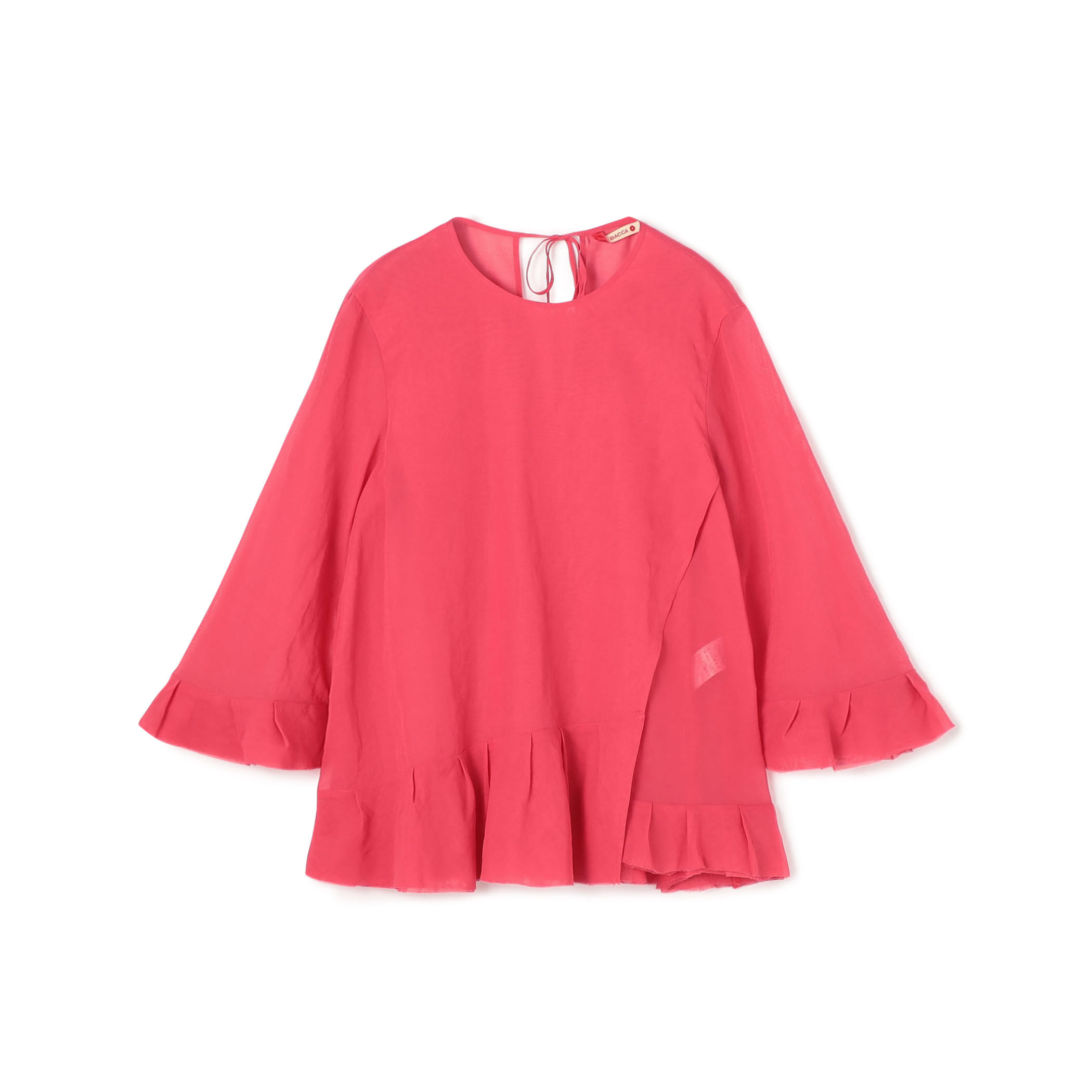 【美品】BACCA バッカ ポンチョ トゥモローランド ウール チュニック シアーコットンボイル チュニックブラウス｜トゥモローランド