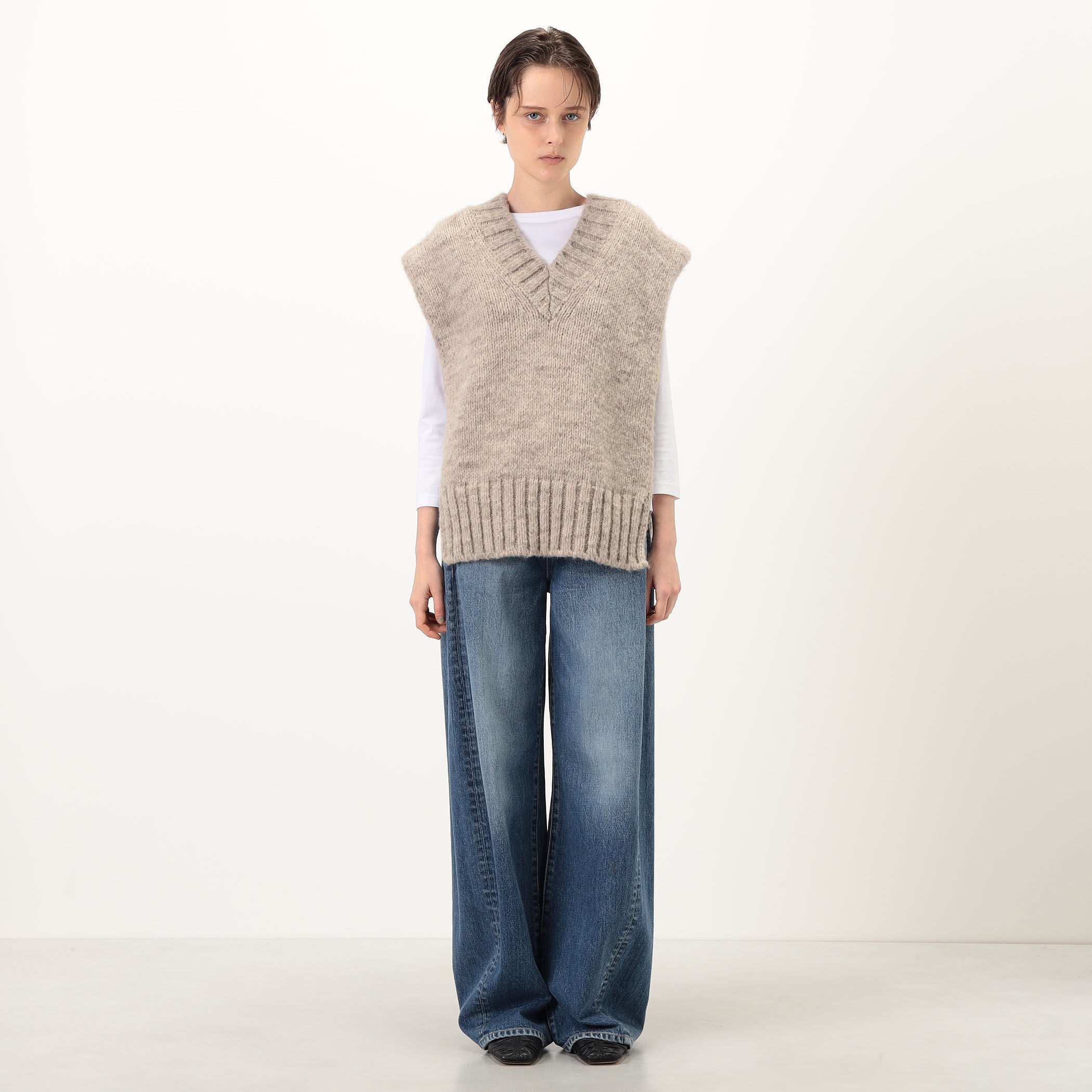 Maison Margiela STOLE ニットベスト｜トゥモローランド 公式サイト