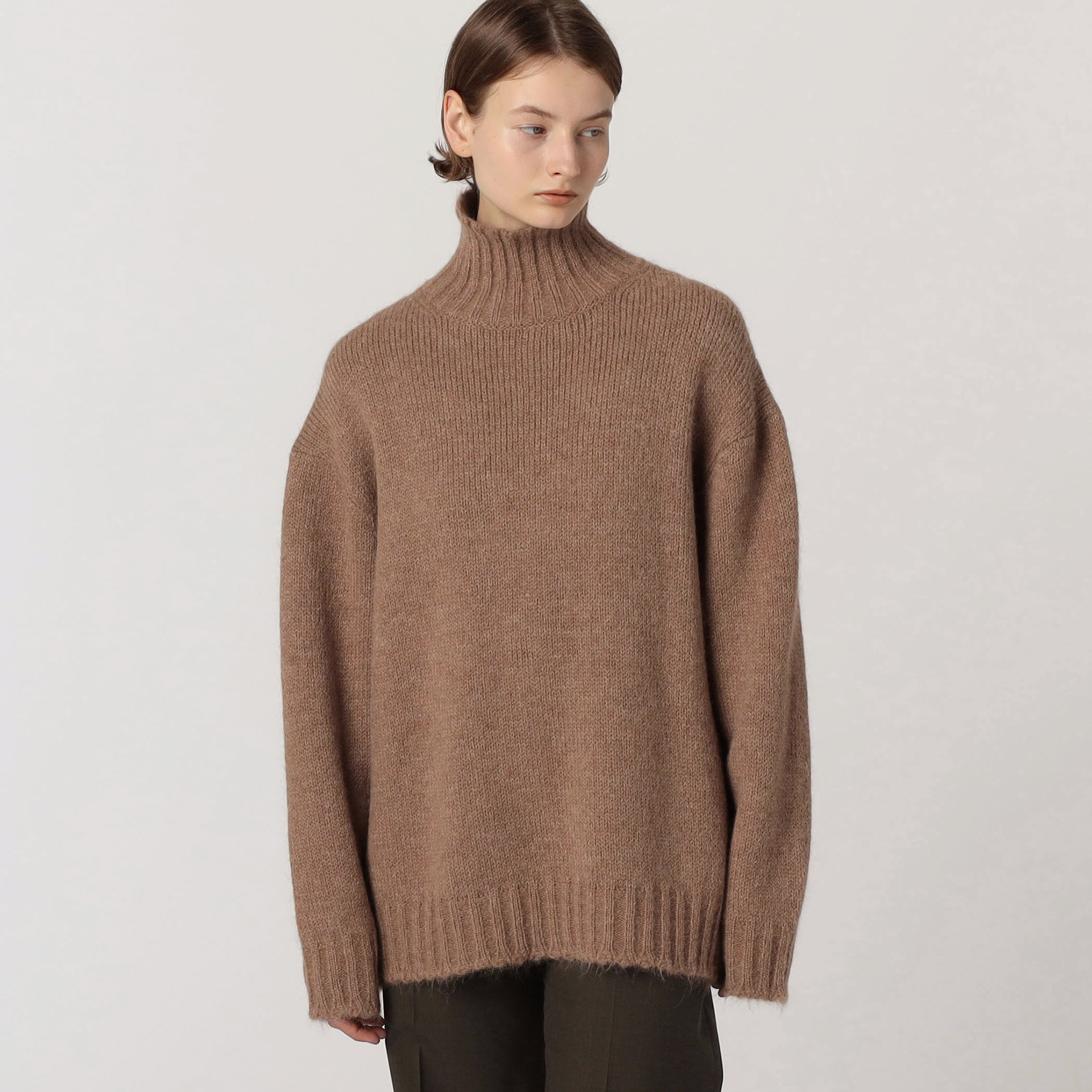JIL SANDER HN LS JUMPER ハイネックプルオーバーニット