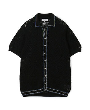 【別注】Raffa Molina コットン ニットシャツ