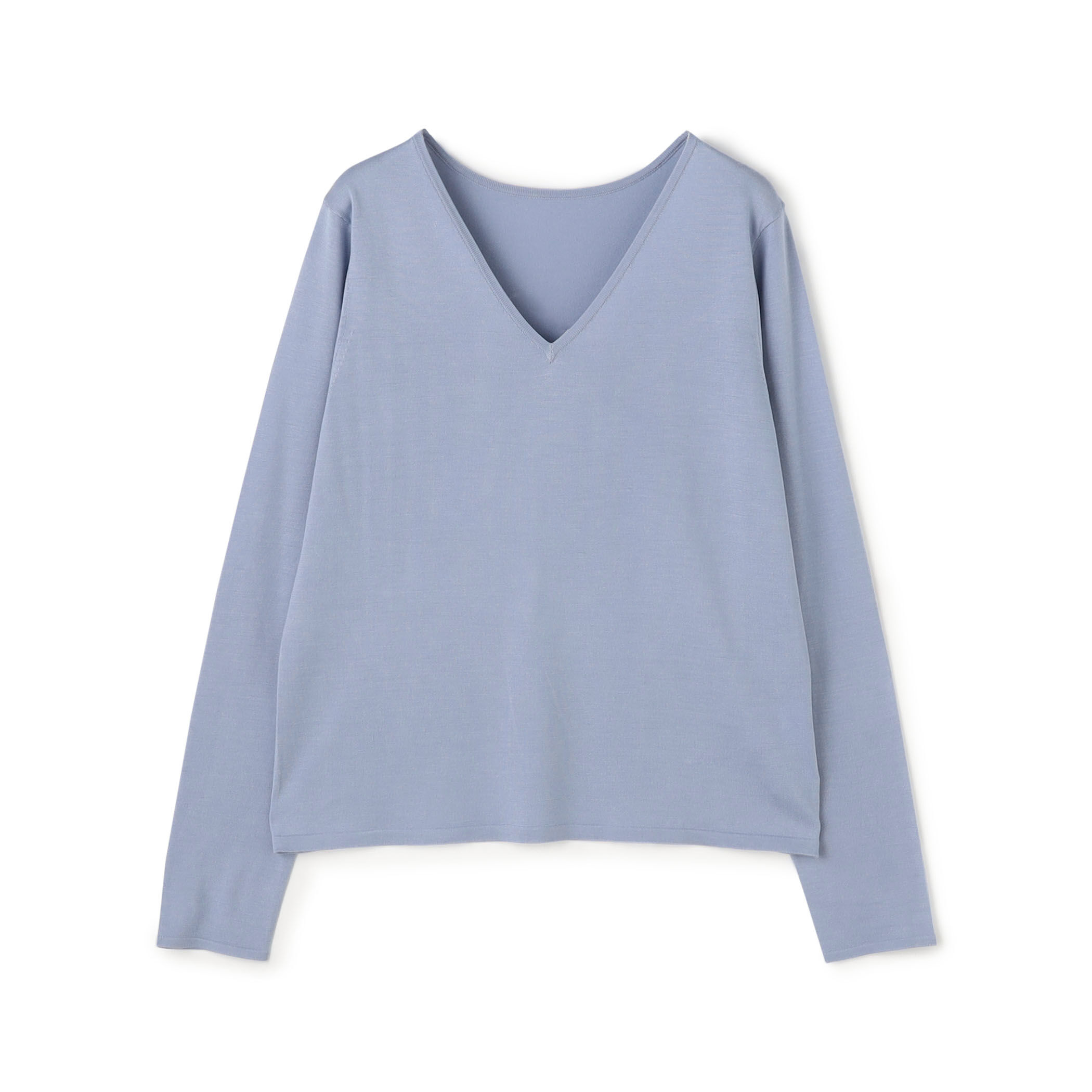 シルク Vネックプルオーバー｜トゥモローランド 公式通販