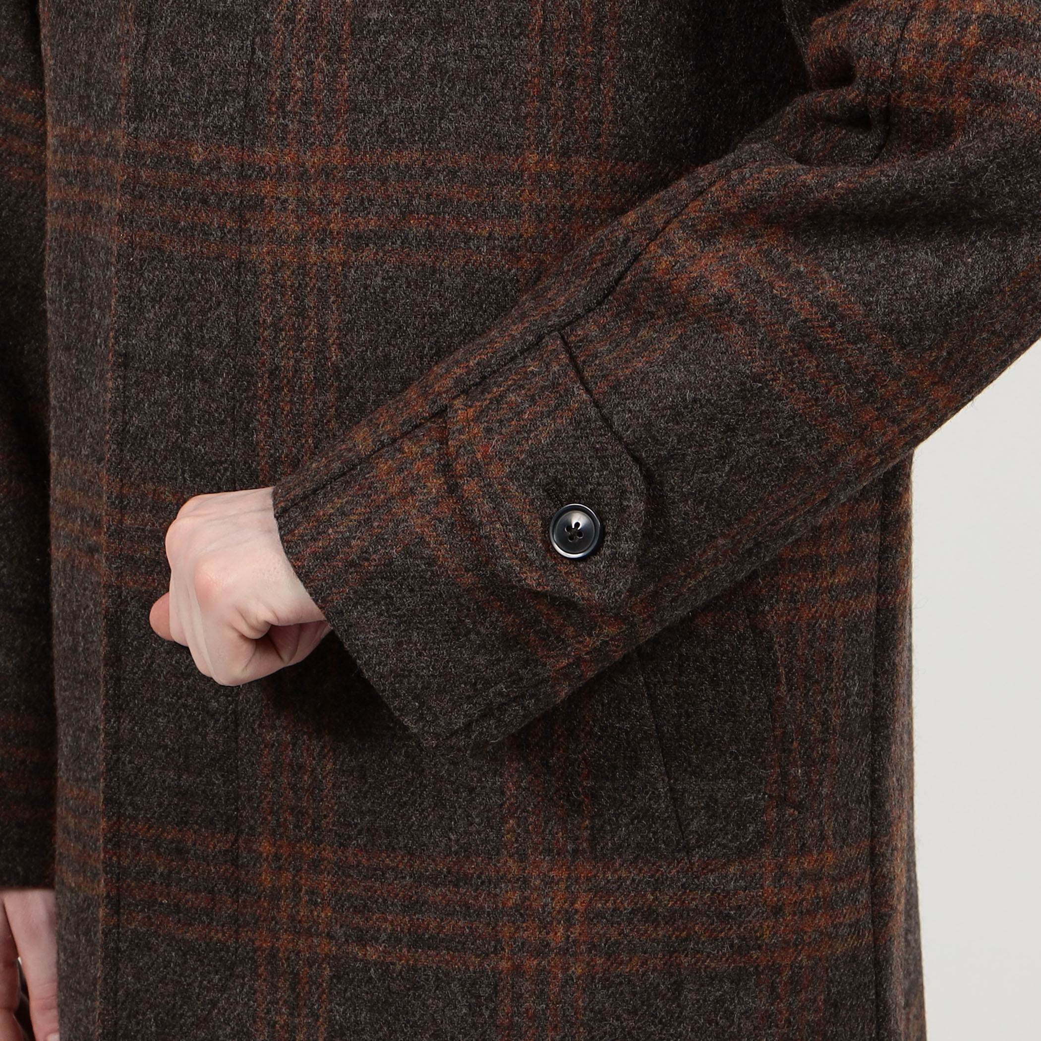 ウールツイード バルマカーンコート Fox Tweed｜トゥモローランド 公式通販