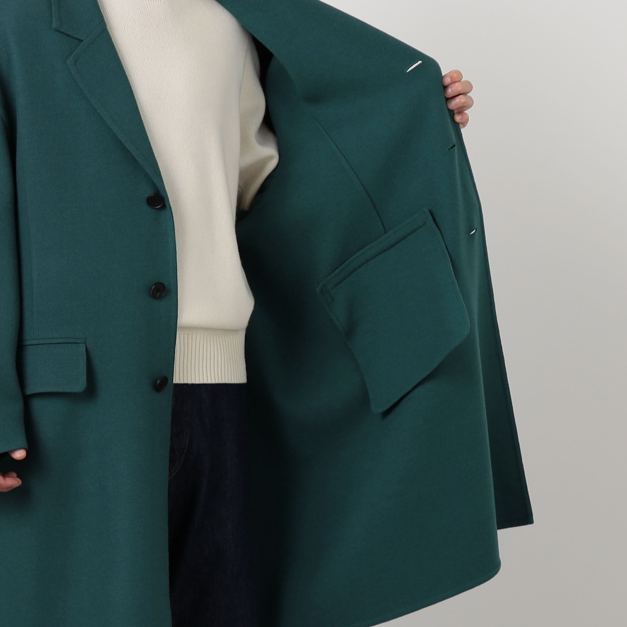 nonnotte OVERCOAT ウールメルトン コート｜トゥモローランド 公式サイト