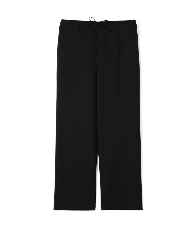 Super120's ウォッシャブルウール リラックスパンツ