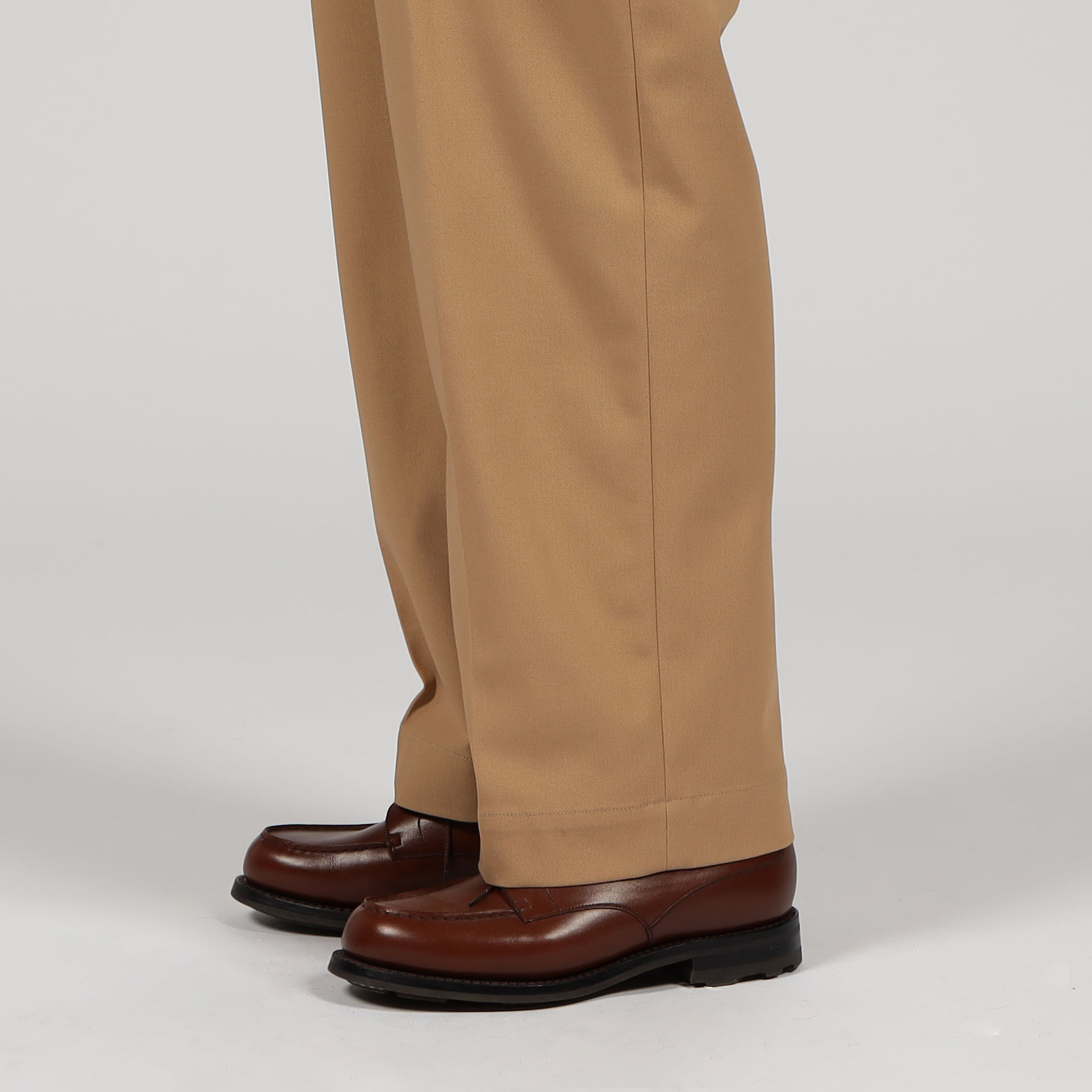 Tangent FRENCH ARMY CHINO コットンツイル ワイドトラウザーズ