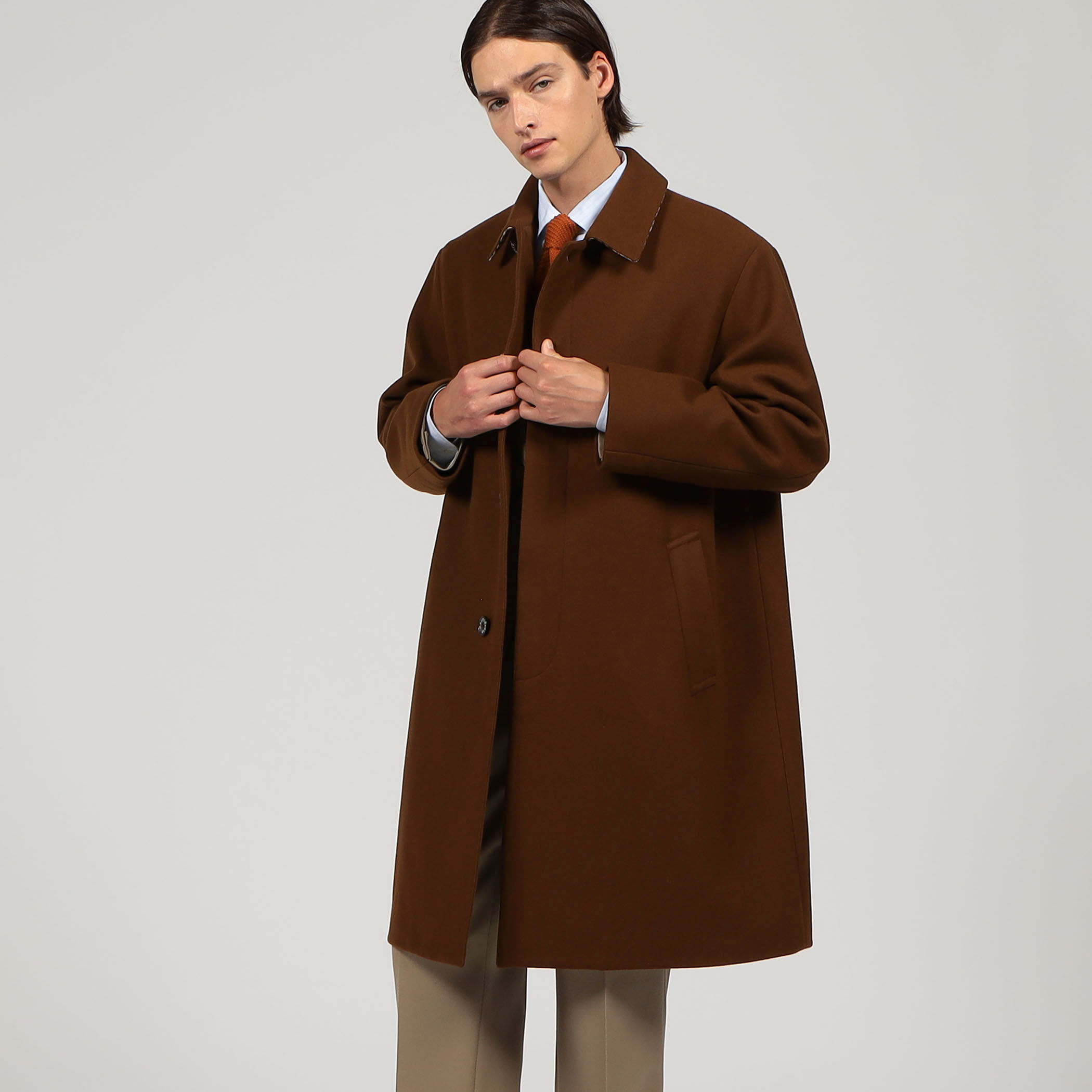 別注】MACKINTOSH DUNKELD ライトメルトン ステンカラーコート｜トゥモローランド 公式通販