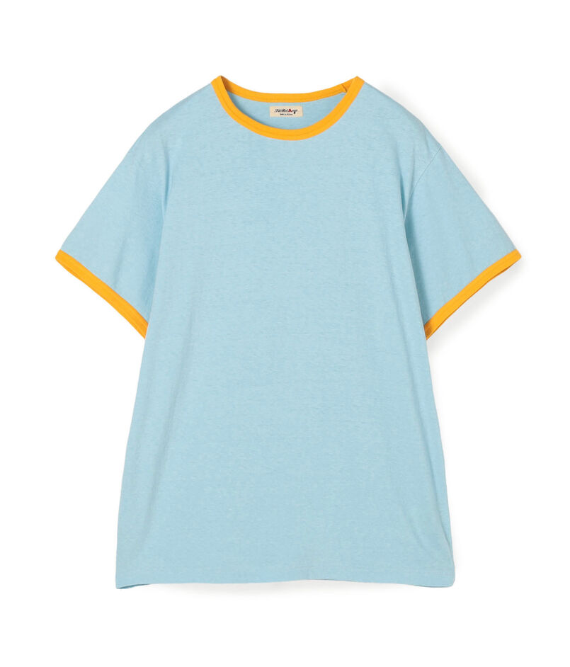 【別注】FilMelange コットン リンガーTシャツ