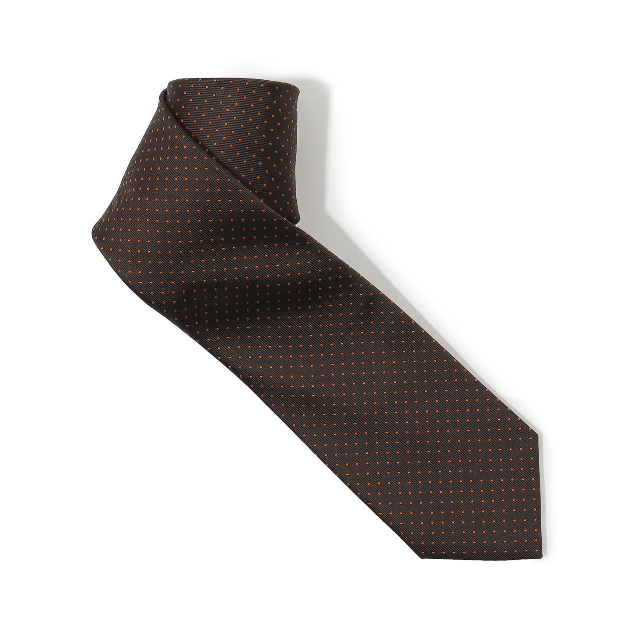 TOMORROWLAND シルクジャガード ピンドットネクタイ｜トゥモローランド