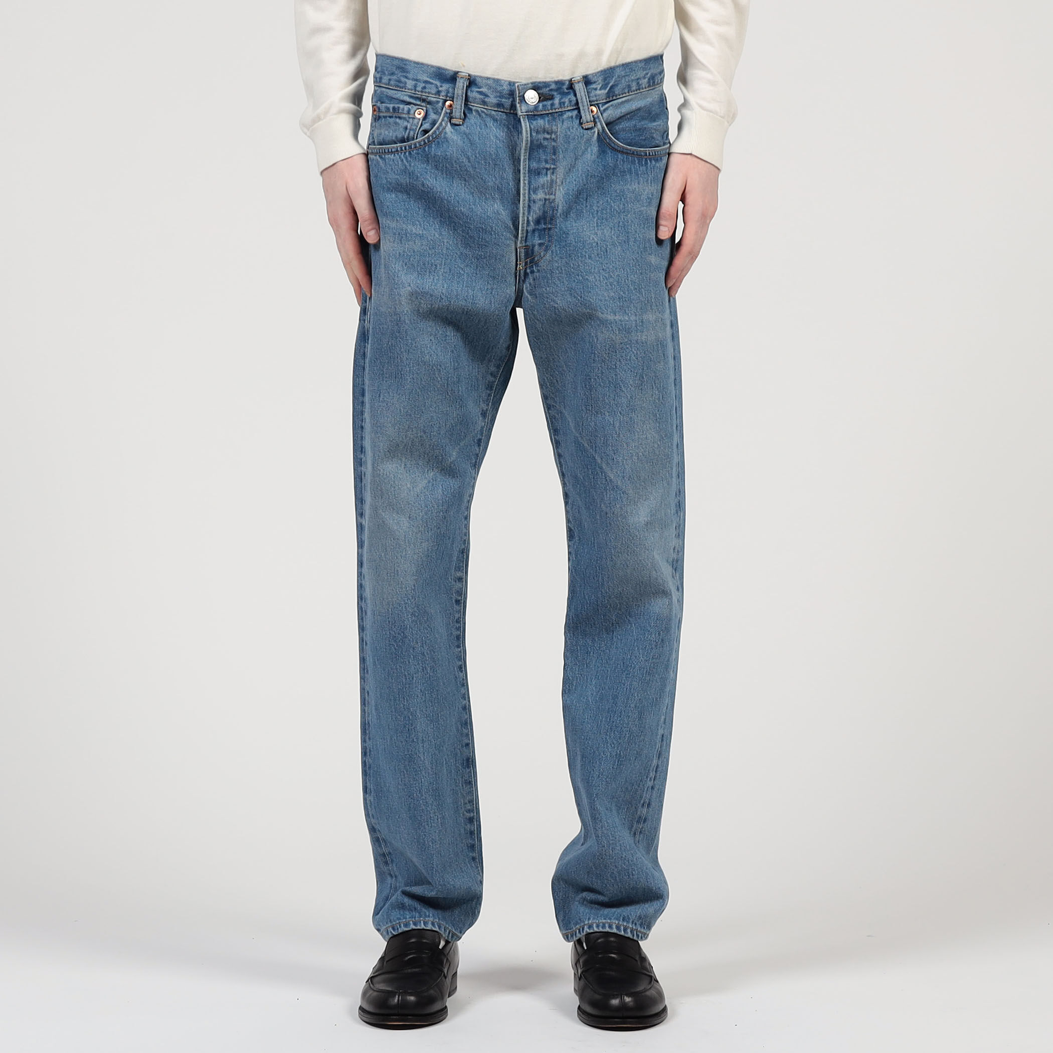 【別注】EDWIN LOOSE STRAIGHT USED デニムパンツ｜トゥモローランド 公式通販
