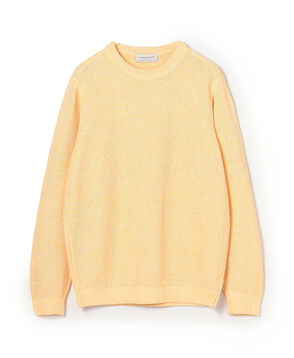 ■TOMORROWLAND tricot ギマコットンリネン クルーネックプルオーバー