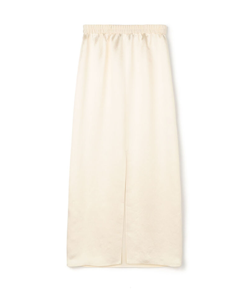 ■チンツサテンIラインロングスカート