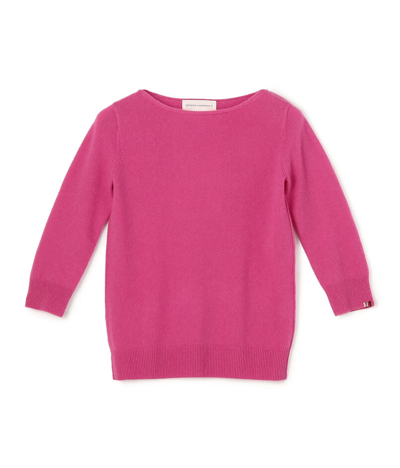 extreme cashmere boat neck tops