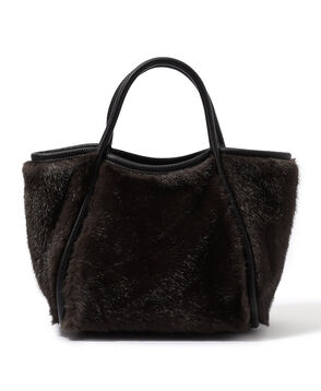 TOMORROWLAND フェイクファー トートバッグ