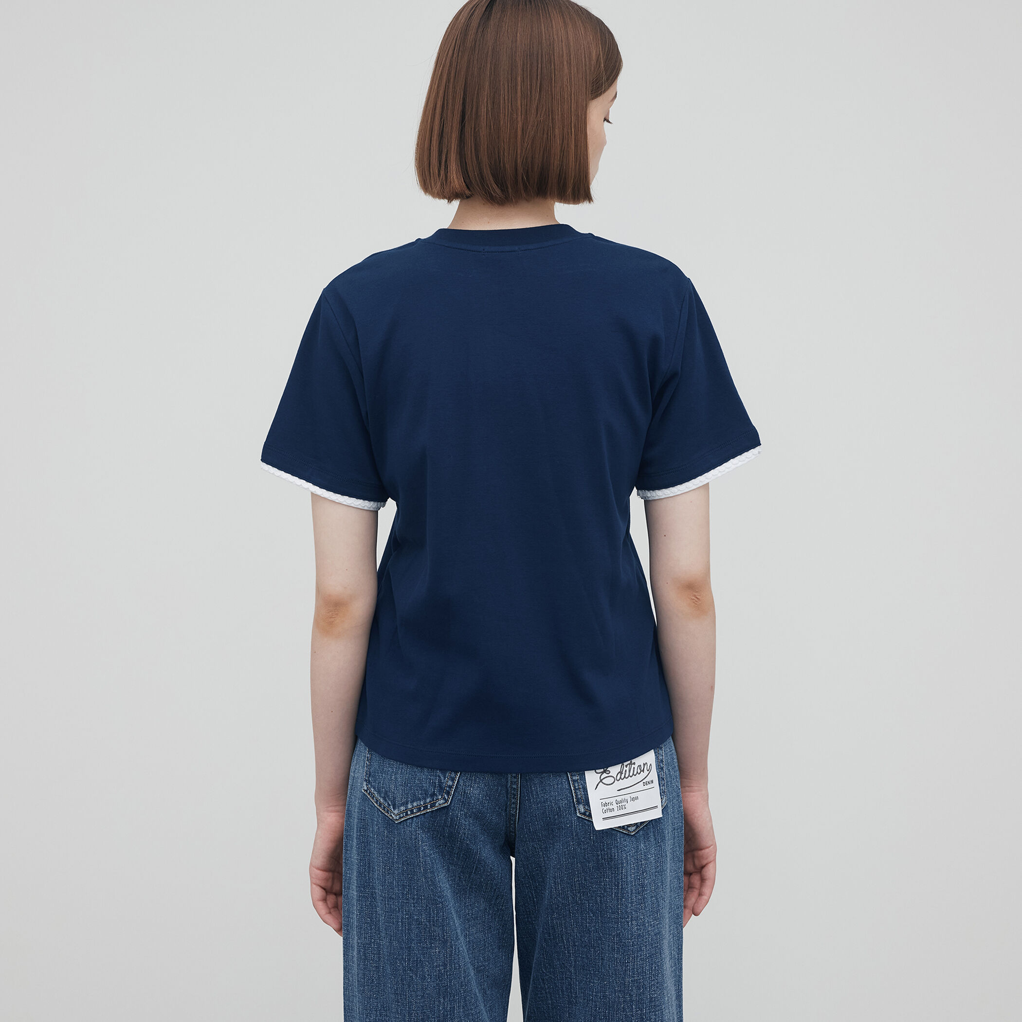 コットンレイヤードヘンリーTシャツ｜トゥモローランド 公式サイト
