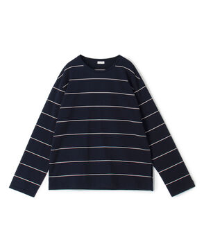 ファインコットン クルーネックプルオーバー