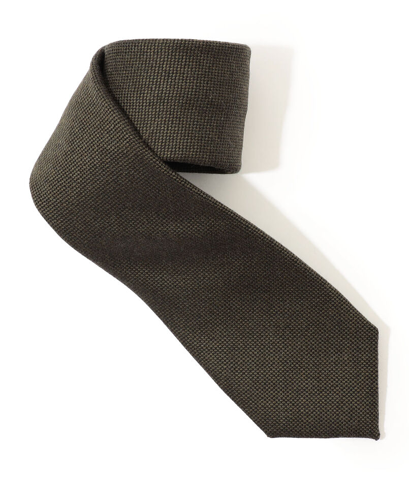 TOMORROWLAND ウール ソリッドネクタイ