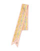 ATELIER TOMORROW FLOWER シルク ボウタイスカーフ
