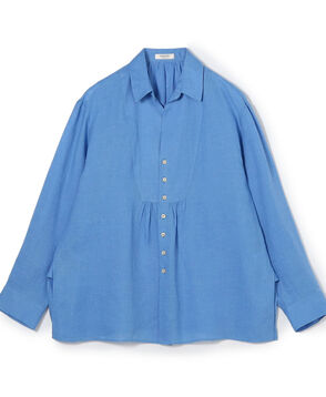 ハードマンリネン オープンカラーシャツ
