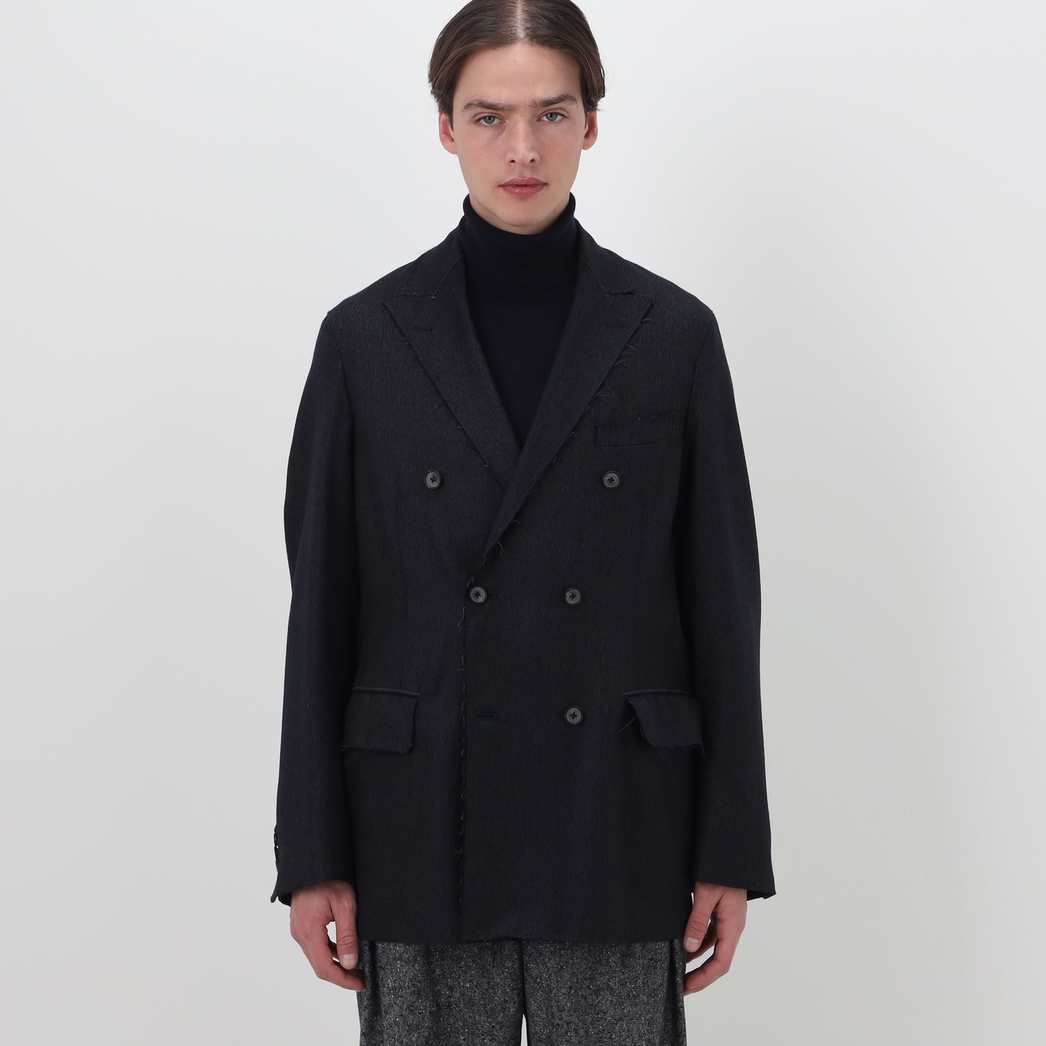 MAATEE&SONS ウール ダブルブレステッド 6Bジャケット