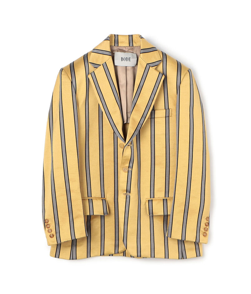 BODE Provence Stripe Suit Jacket