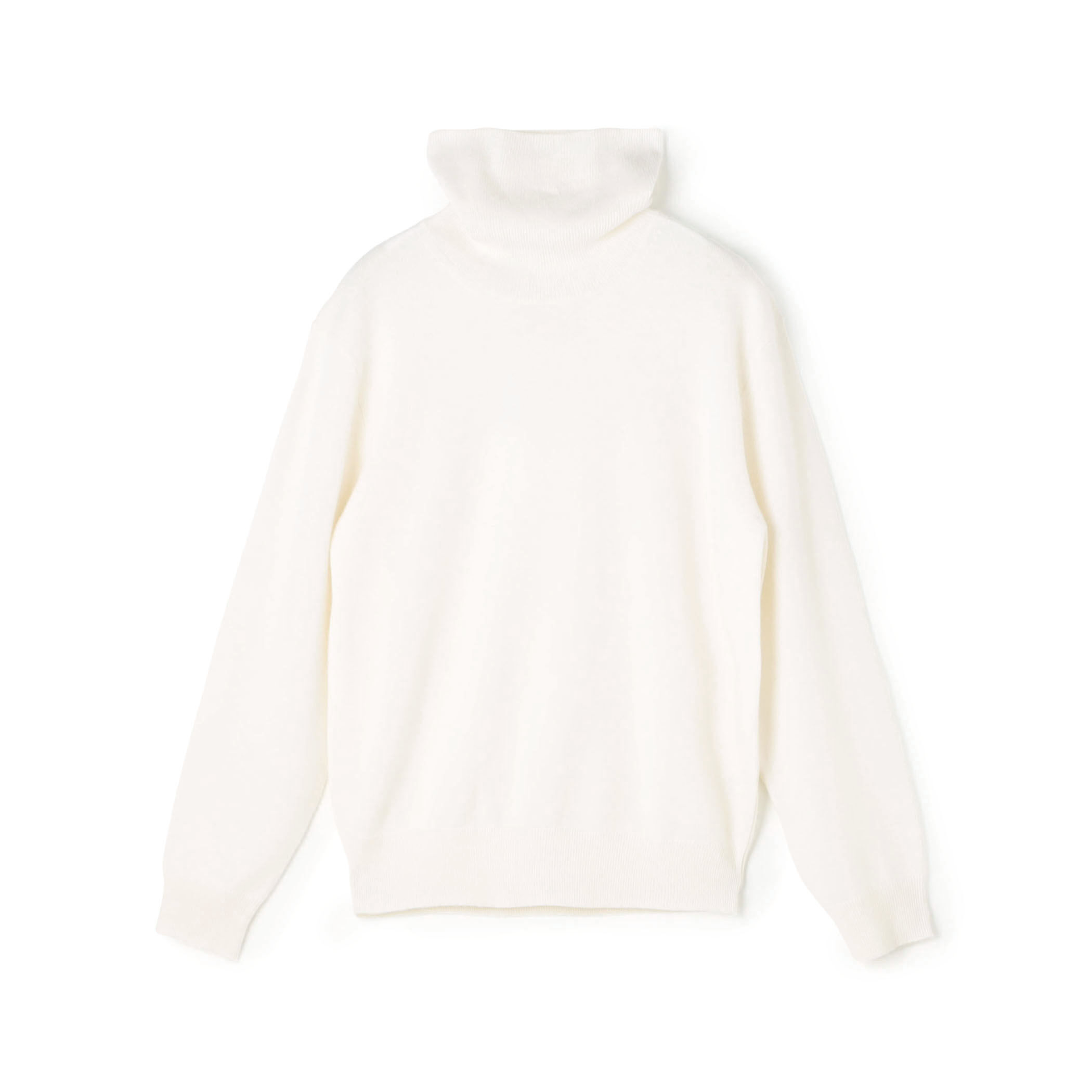スコットランドカシミヤ タートルネックプルオーバー