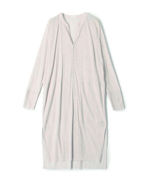 ■ガーゼフライスジャージー ロングカーディガン