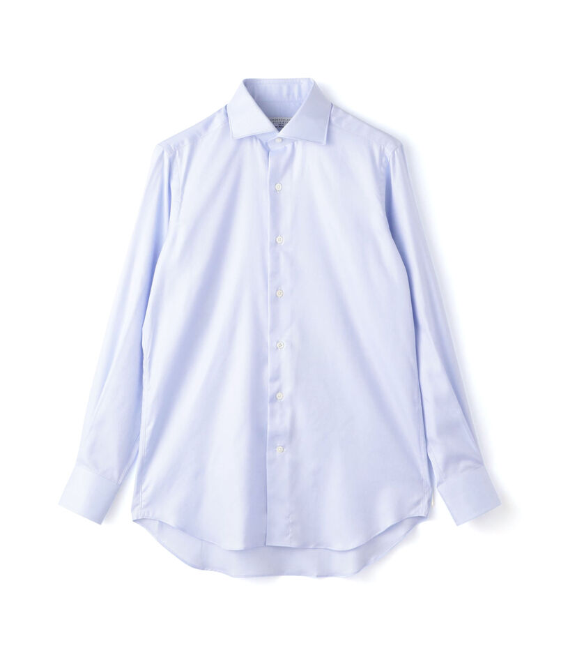 140/2コットンツイル ワイドカラー ドレスシャツ NEW WIDE-5