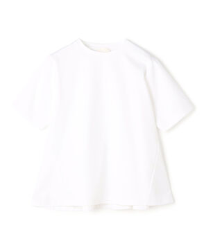 スーピマモクロディ ペプラムTシャツ