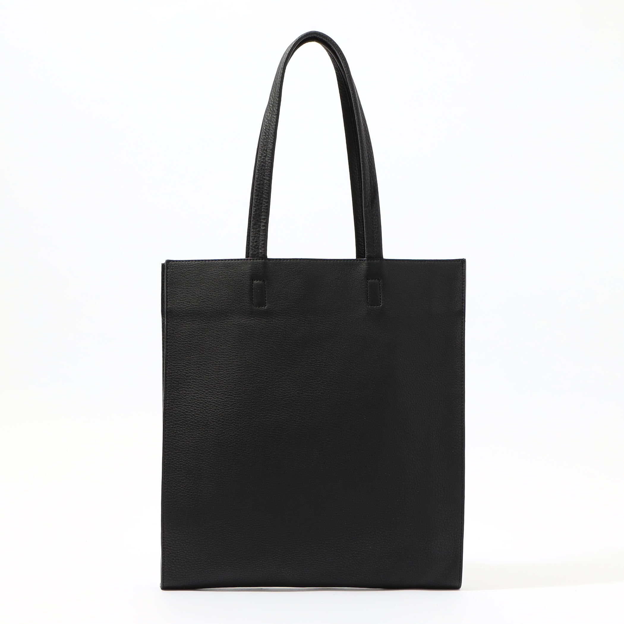 別注】A×TOMORROWLAND シュリンクレザー トートバッグ