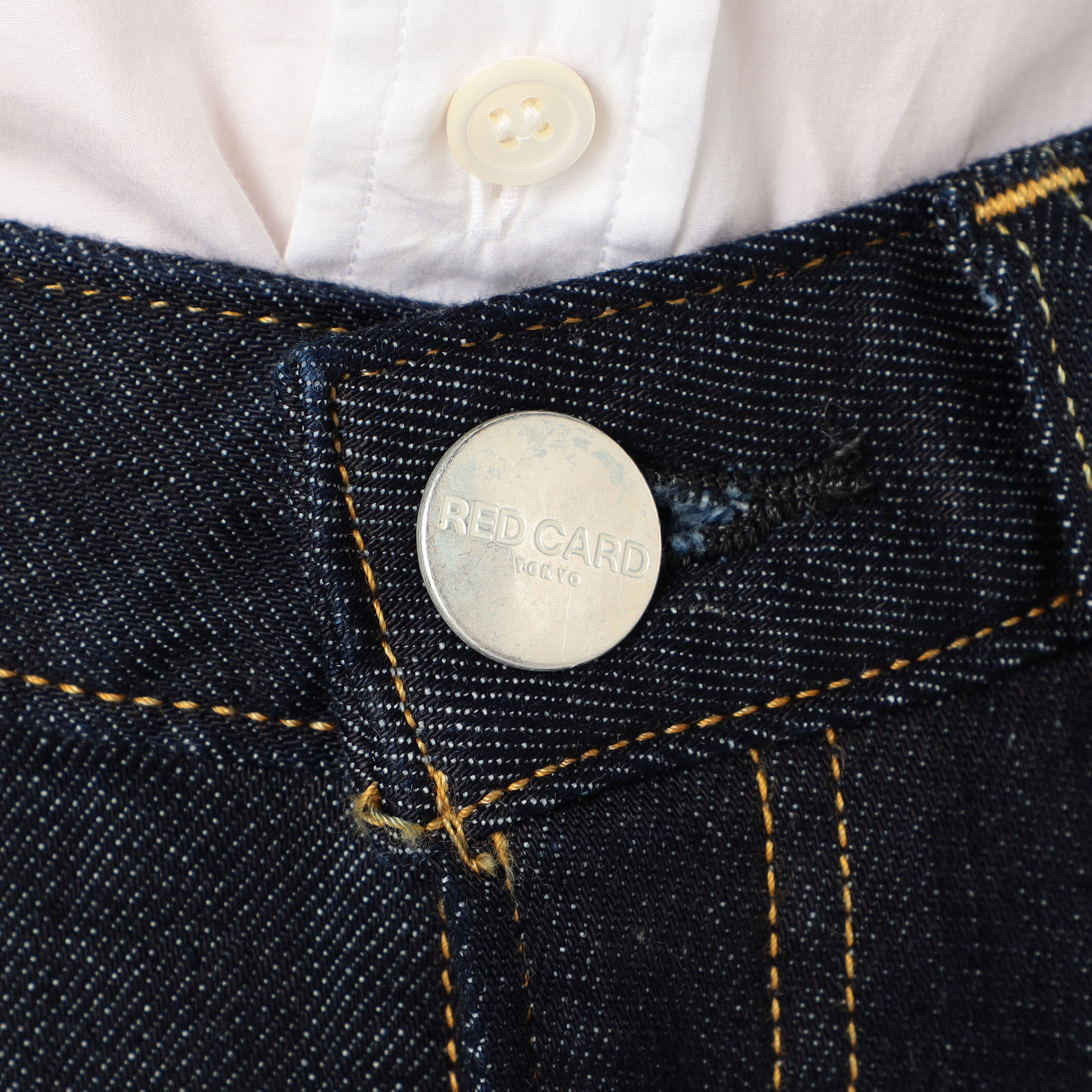 RED CARD TOKYO 35thAnniversary ワイド デニムパンツ