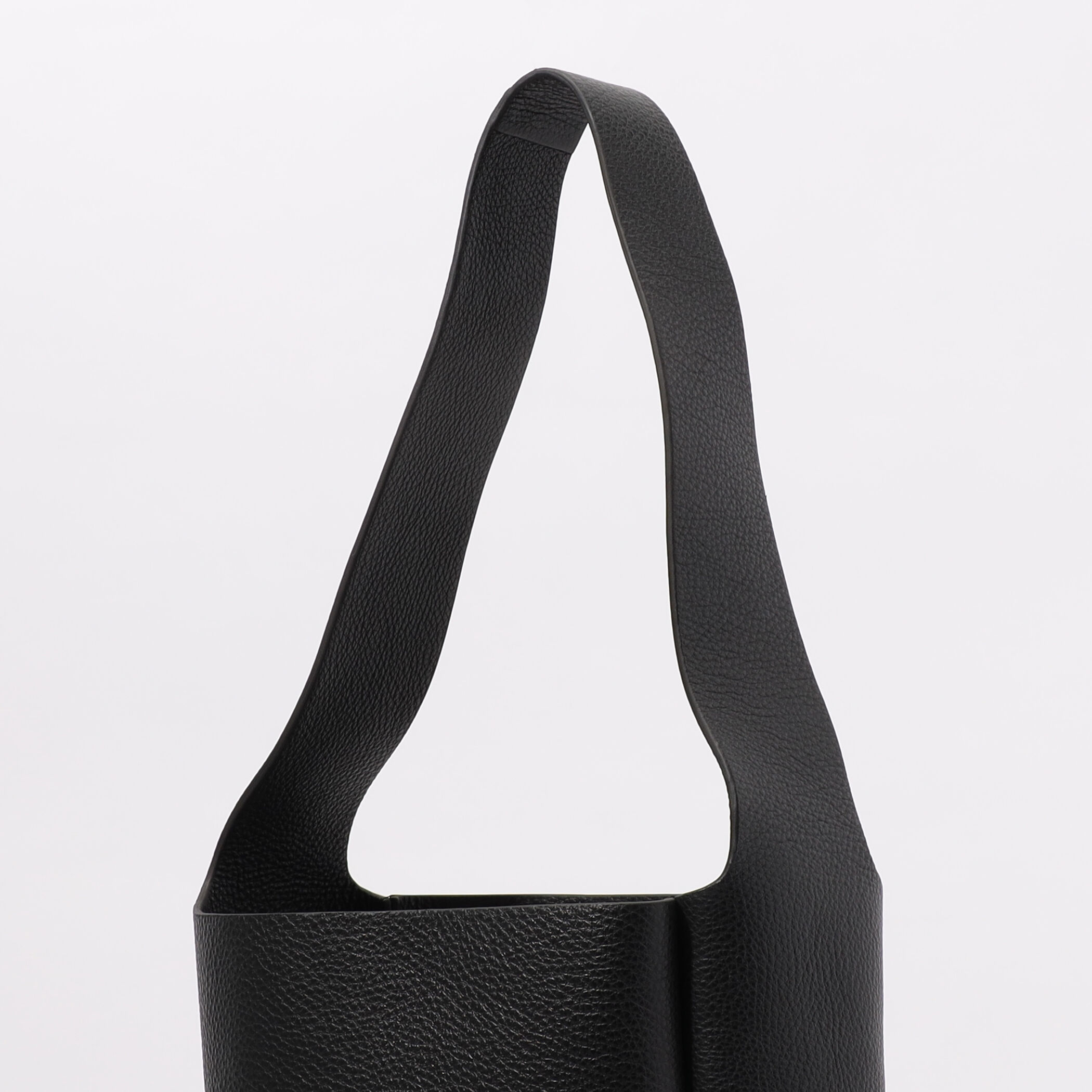 Aeta ブラックレザーハンドバッグ S 美品 Aeta アエタ BOSTON S レザー ミニ ボストン ハンド バッグ