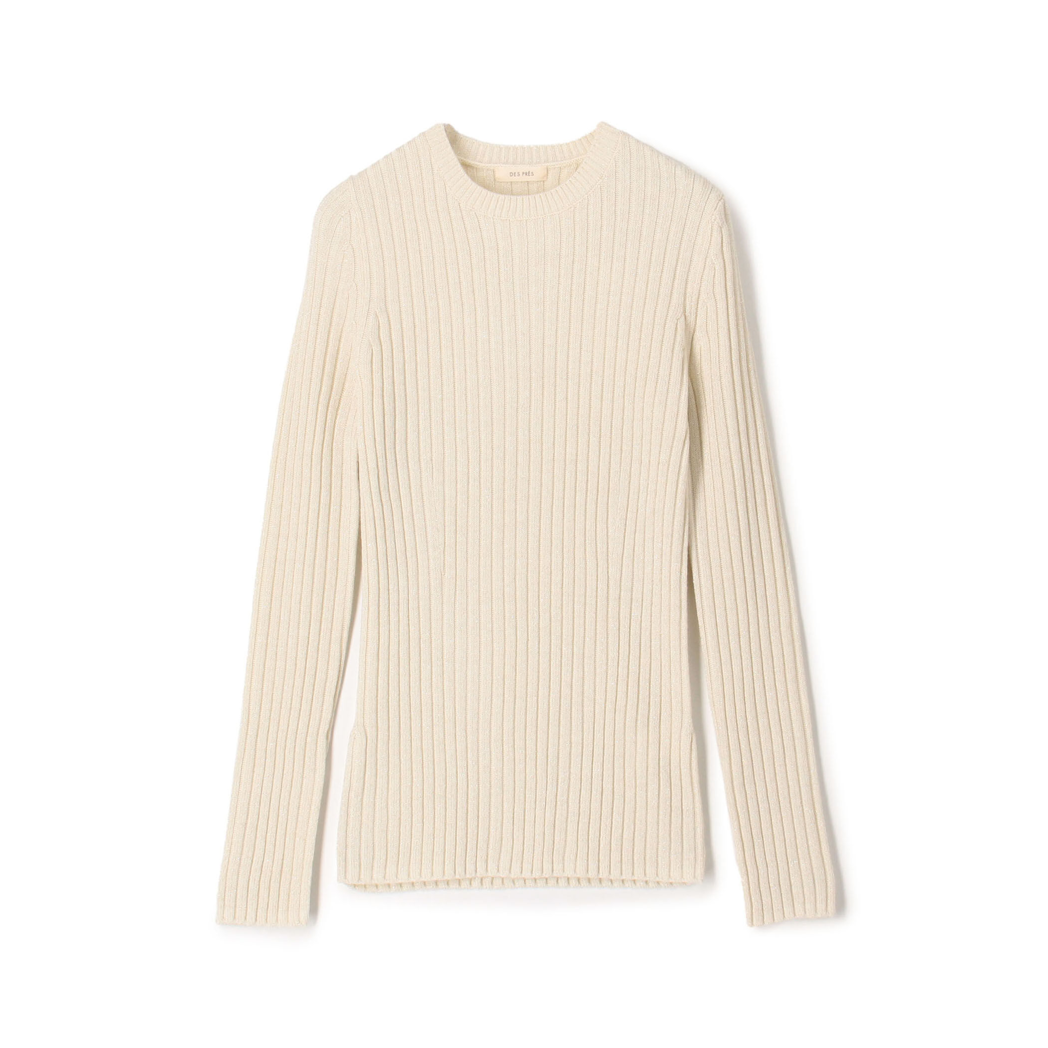 アワーホーム　裏毛素材のクルーネックプルオーバー　オフホワイト 裏毛素材のクルーネックプルオーバー – OURHOME