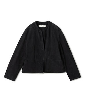 ゴートスウェード ボックスジャケット