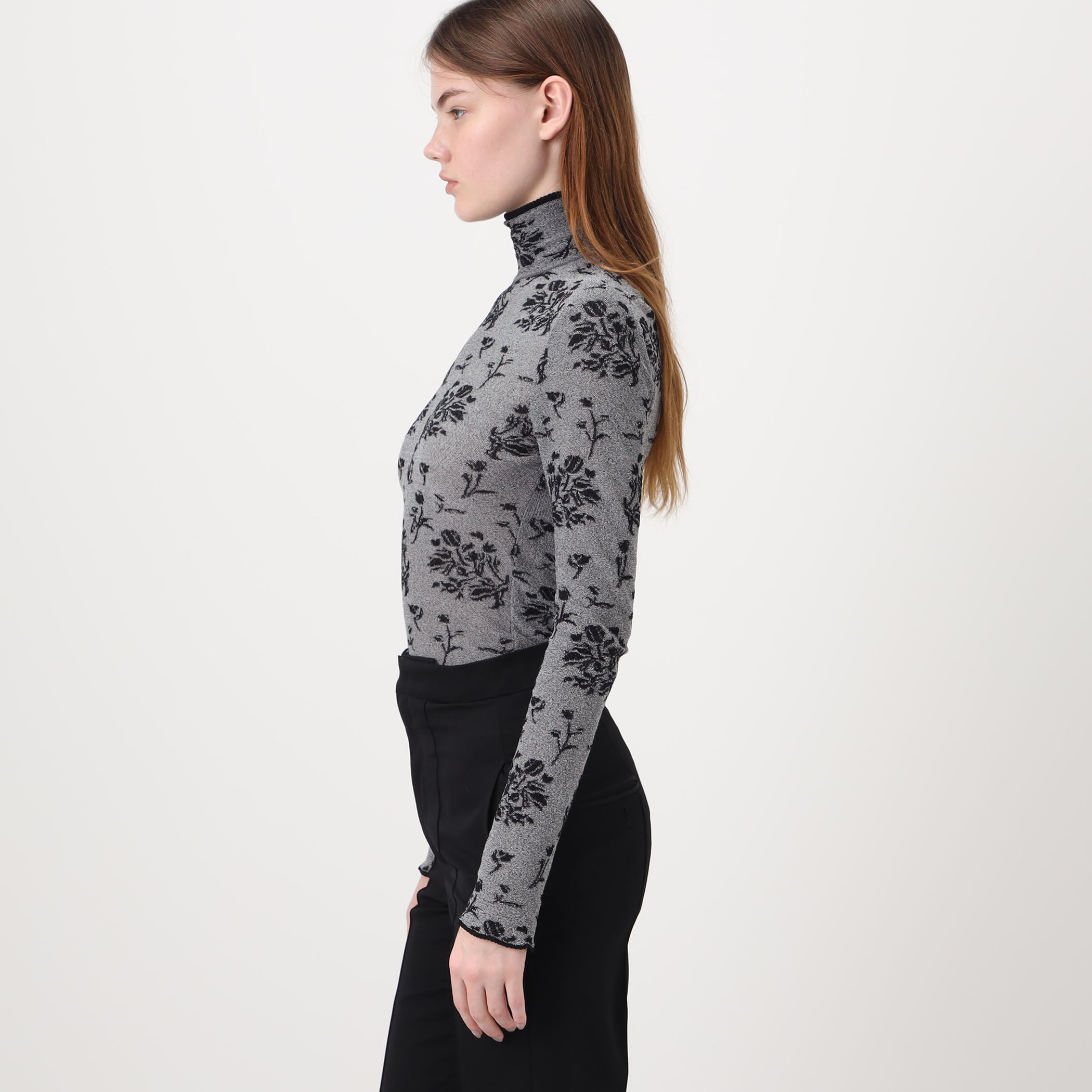 Mame Kurogouchi Floral Jacquard Knit Bodysuit ジャカード ボディ
