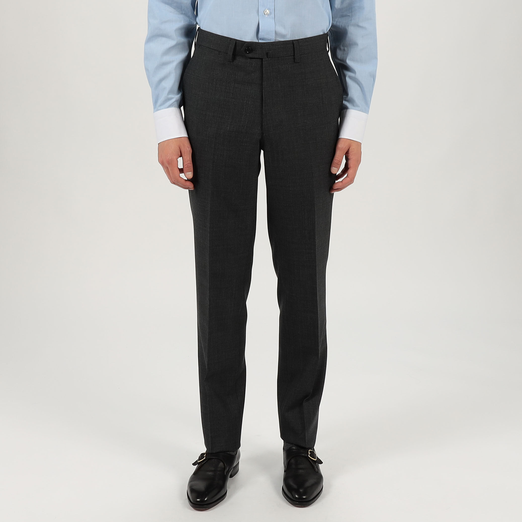 ウール シングルブレステッド 2Bスーツ BRITISH TEX DORMEUIL
