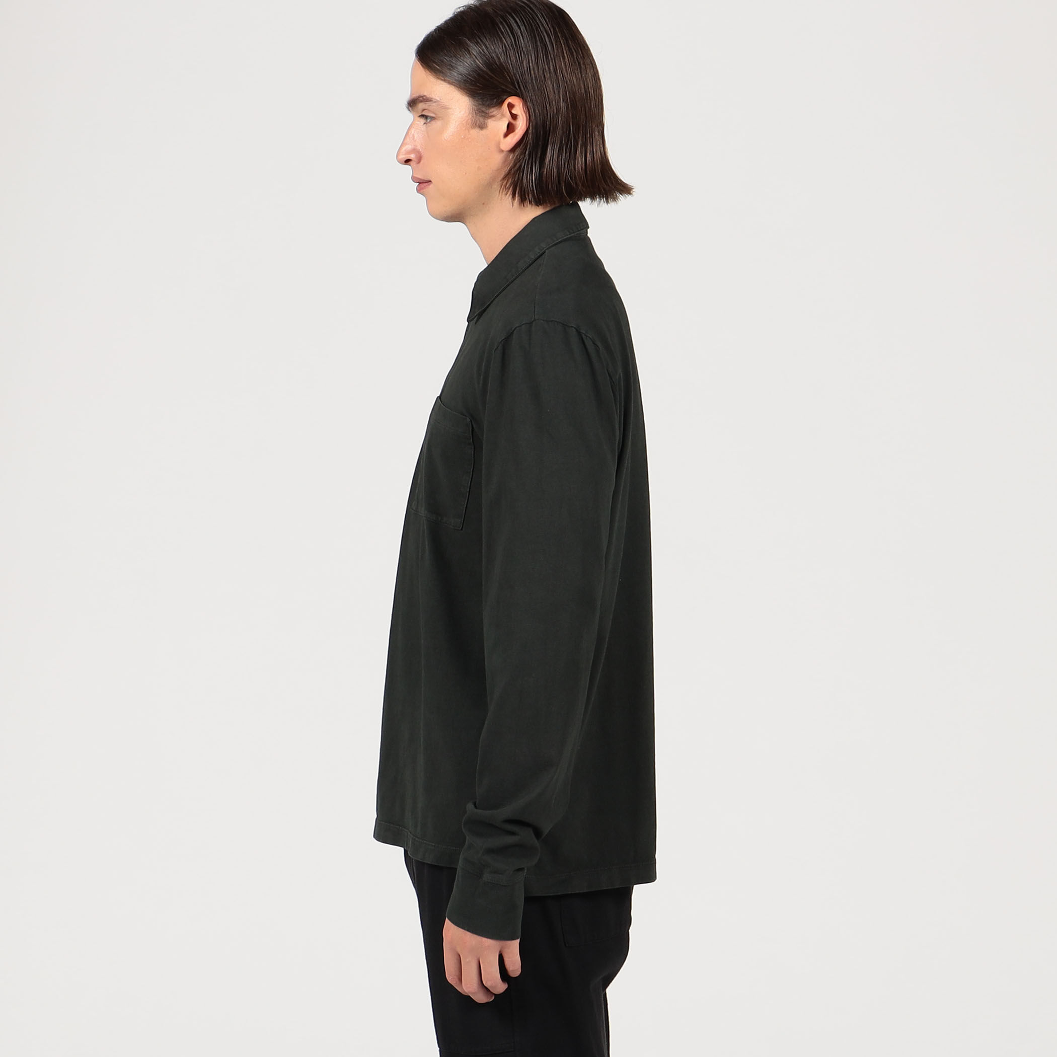 コットンベーシック ロングスリーブポロシャツ MSX3304