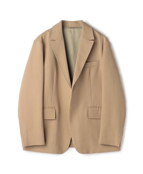 コットンウールトリコチン ボックスジャケット