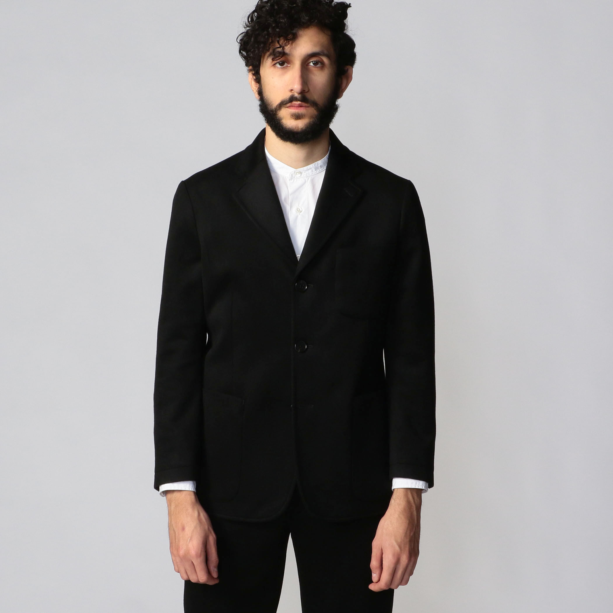 カシミヤメルトン テーラードジャケット｜トゥモローランド 公式通販