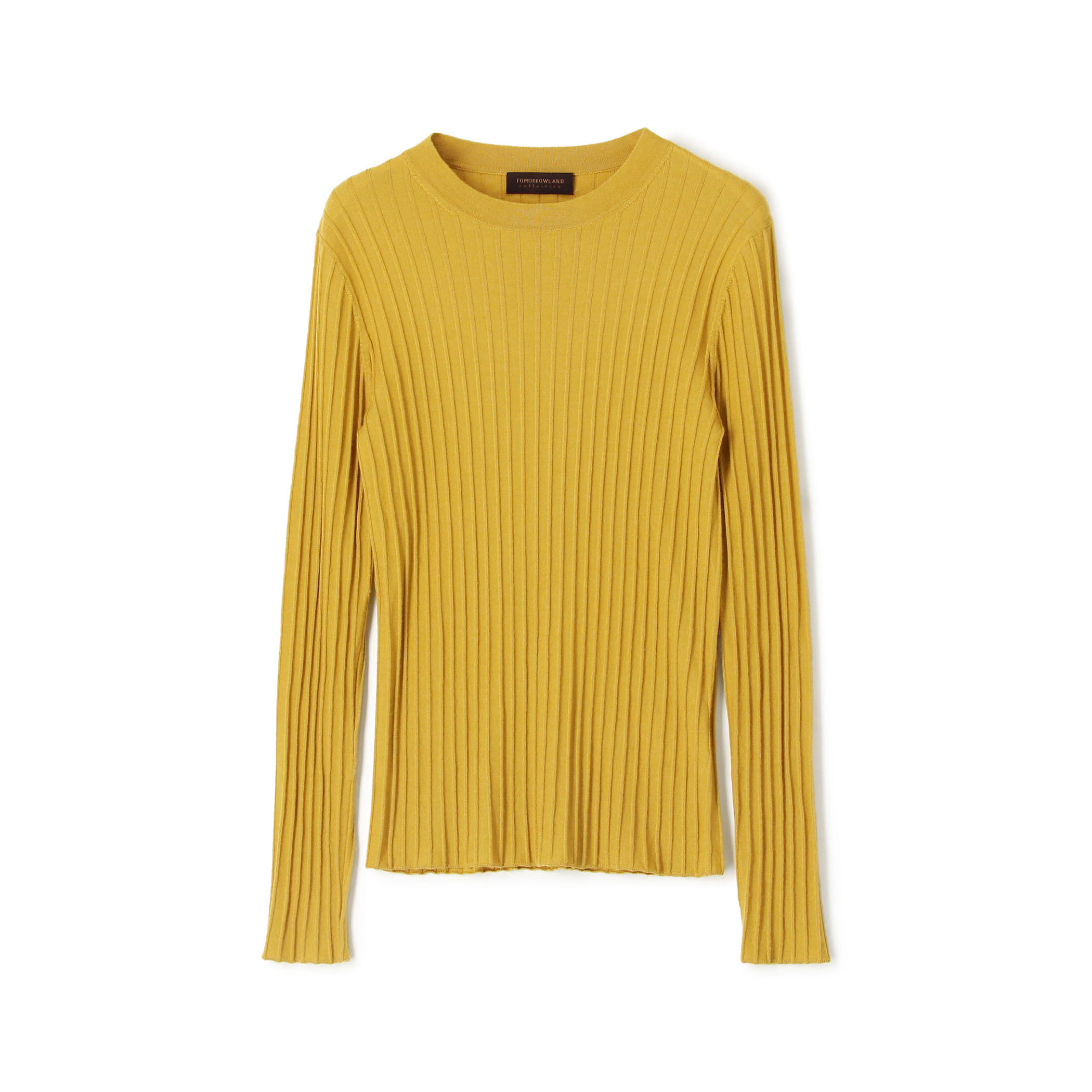 カシミヤシルクリブ クルーネックプルオーバー｜トゥモローランド 公式通販