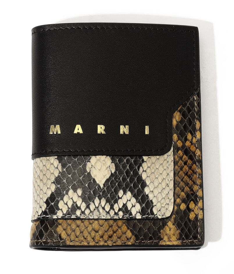 MARNI BIFOLD BIG LOGO  レザー製二つ折りウォレット