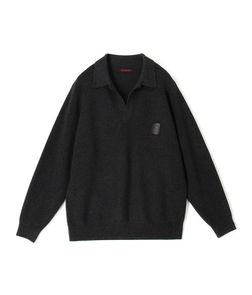 コットンカシミヤ ポロスキッパー