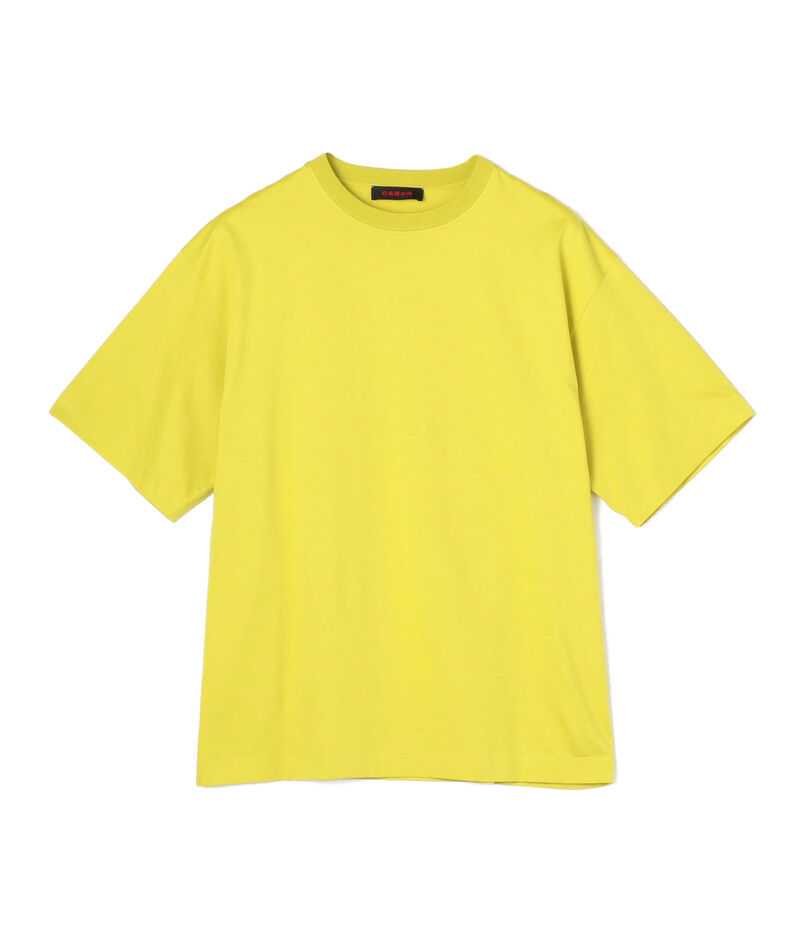 CABaN コットン ドロップショルダークルーネックプルオーバー