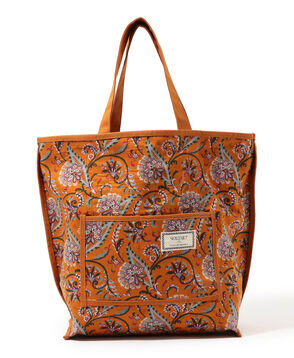 SOULEIADO プリント リバーシブルトートバッグ