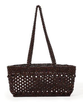 CORDERA WOODEN BEADS ミニバッグ