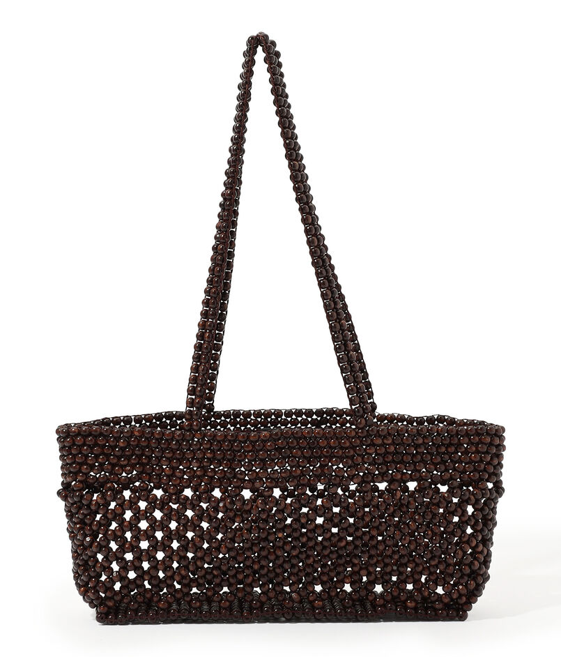 CORDERA WOODEN BEADS ミニバッグ