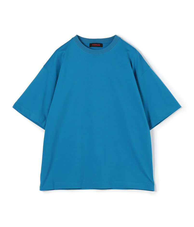 CABaN コットン ドロップショルダークルーネックプルオーバー