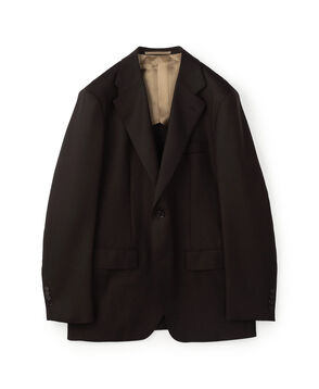 ウール シングルブレステッド2Bジャケット BRITISH WINTER TEX DORMEUIL セットアップ対応
