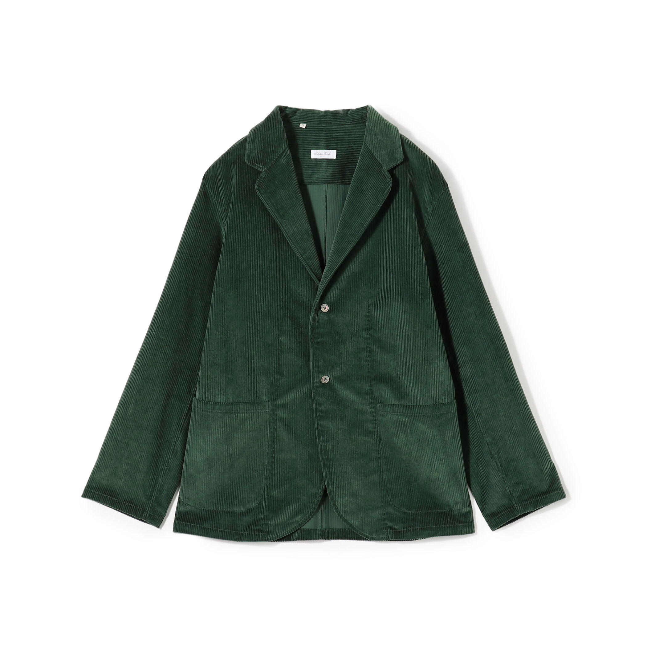 Salvatore Piccolo コットンコーデュロイ シングルブレステッド2B