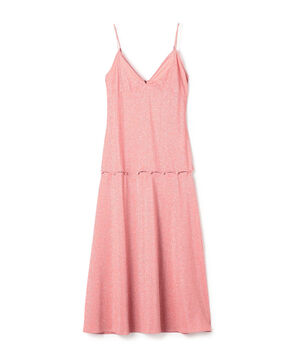 KANAKO SAKAI METALLIC SLIP DRESS