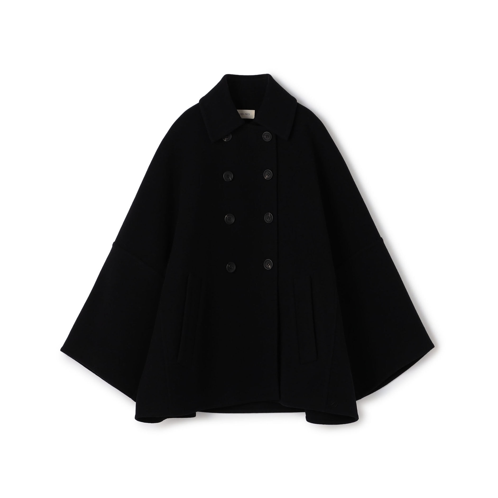 WEB先行予約】ウールモッサ ダブルブレストミディコート